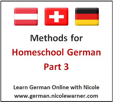 Methods for Homeschool German Part 3